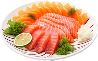 sashimi png com ai gerado
