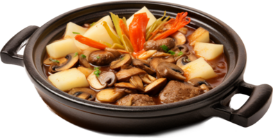 Nabe png with AI generated.
