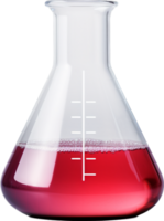 Laboratory flask with . png