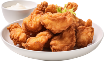 Karaage png with AI generated.