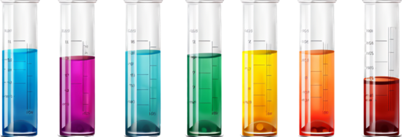 Test tube chemical png with AI generated.