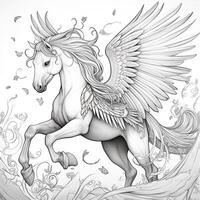 Mandala Horse Coloring Pages photo