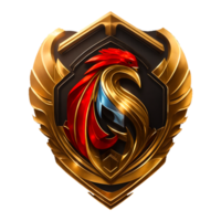 Griffin Logo on Red Shield png