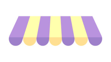 Cute store umbrella PNG