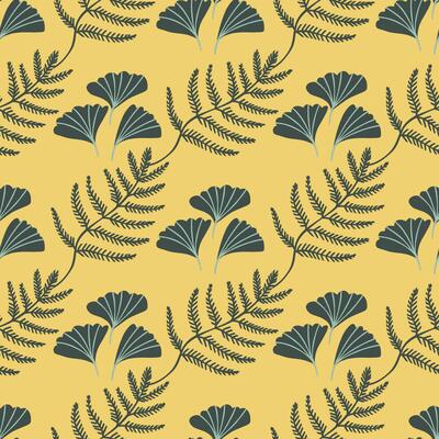 Autumn seamless pattern design. Repeat design with autumn thematics elements