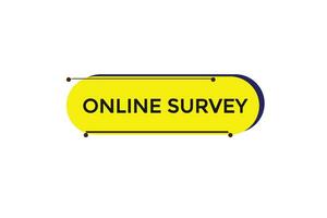 news online survey age, level, sign, speech, bubble  banner, vector