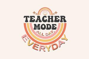 Teacher quotes EPS design, Teacher typography set, Gift card for Teacher's Day vector