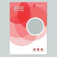 annual report flyer template download for free vector