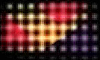 Colorful gradient halftone. Abstract dotted backdrop design suitable for poster, banner, landing page, presentation, or magazine cover. vector