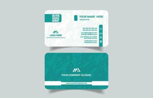 Luxury unique minimalistic business card vector art