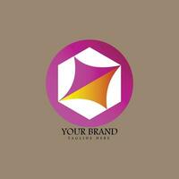 logo illustration for growing company vector