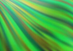 Light Green vector pattern with liquid shapes.