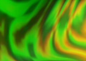 Light Green vector background with liquid shapes.