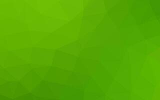 Light Green vector abstract polygonal texture.