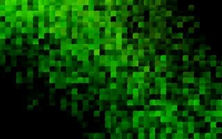 Dark Green vector background with rectangles.