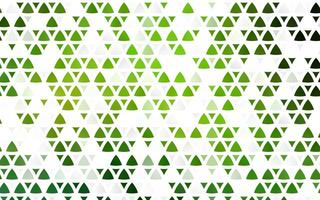 Light Green vector seamless pattern in polygonal style.