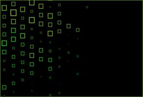 Dark Green vector pattern in square style.