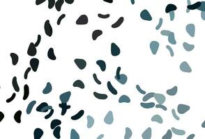 Light BLUE vector backdrop with abstract shapes.