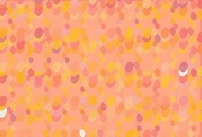 patrón de vector amarillo claro, naranja con formas líquidas.