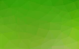 Light Green vector blurry triangle texture.