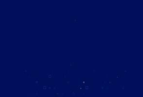 Light BLUE vector template with spots, rectangles.