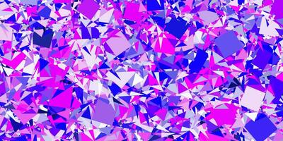 Light Purple, Pink vector layout with triangle forms.