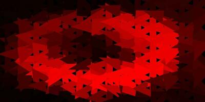 Dark red vector gradient polygon design.