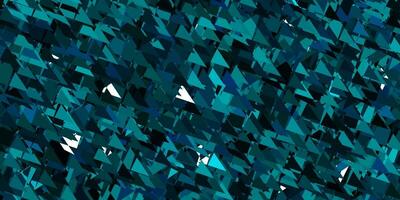 Dark Blue, Green vector layout with triangle forms.