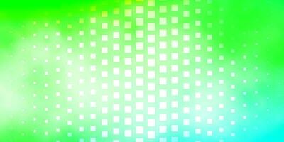 Light Green vector pattern in square style.