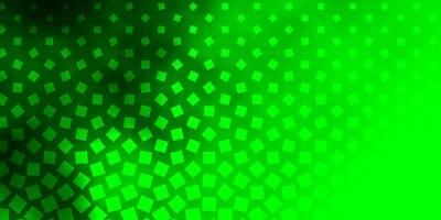 Light Green vector template in rectangles.
