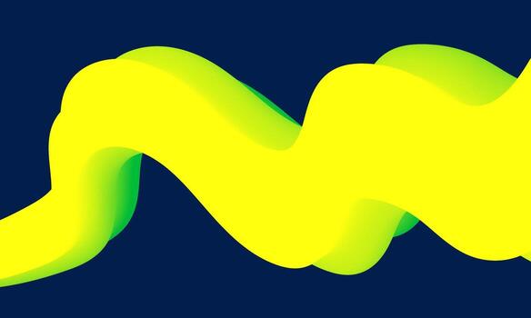 3D modern fluid curve abstract presentation background. Luxury paper cut background landing page halftone illustration vector