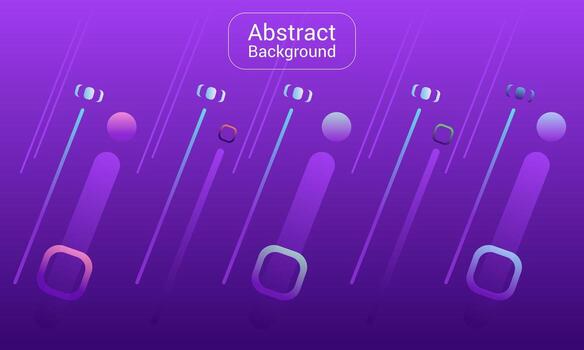 Colorful futuristic liquid shape abstract fluid vector curved pattern shapes gradient color background