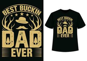 Best dad t-shirt design vector