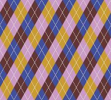 Argyle Pattern vector ,Fabric texture background