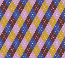 Argyle Pattern vector ,Fabric texture background