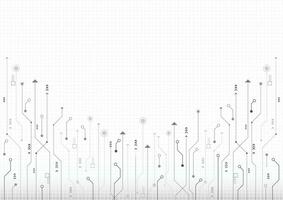 circuito tablero tecnología resumen antecedentes vector