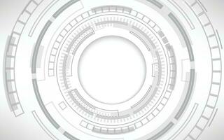 gris y blanco geométrico tecnología resumen antecedentes vector