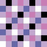Checkered seamless pattern. Chessboard background. Purple plaid background. Checkereded background vector
