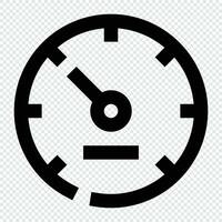 Speed icon. Internet technology concept. Icon in line style vector