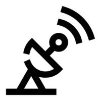 Radar icon. Internet technology concept. Icon in line style vector