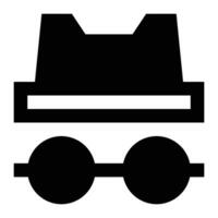 Spy icon. Internet technology concept. Icon in line style vector