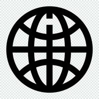 Internet icon. Internet technology concept. Icon in line style vector