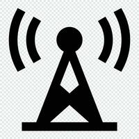 Antenna icon. Internet technology concept. Icon in line style vector