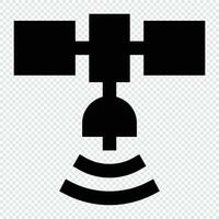 Satellite icon. Internet technology concept. Icon in line style vector