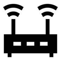 Access Point icon. Internet technology concept. Icon in line style vector