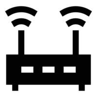 Access Point icon. Internet technology concept. Icon in line style vector