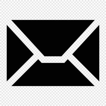 Mail icon. Internet technology concept. Icon in line style vector
