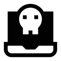 Hack icon. Internet technology concept. Icon in line style vector