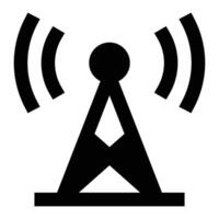 Antenna icon. Internet technology concept. Icon in line style vector