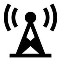 Antenna icon. Internet technology concept. Icon in line style vector